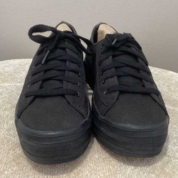SALE!!!🏷️ Keds Triple Kick Platform Sneaker Black - 7.5M - Picture 7 of 14